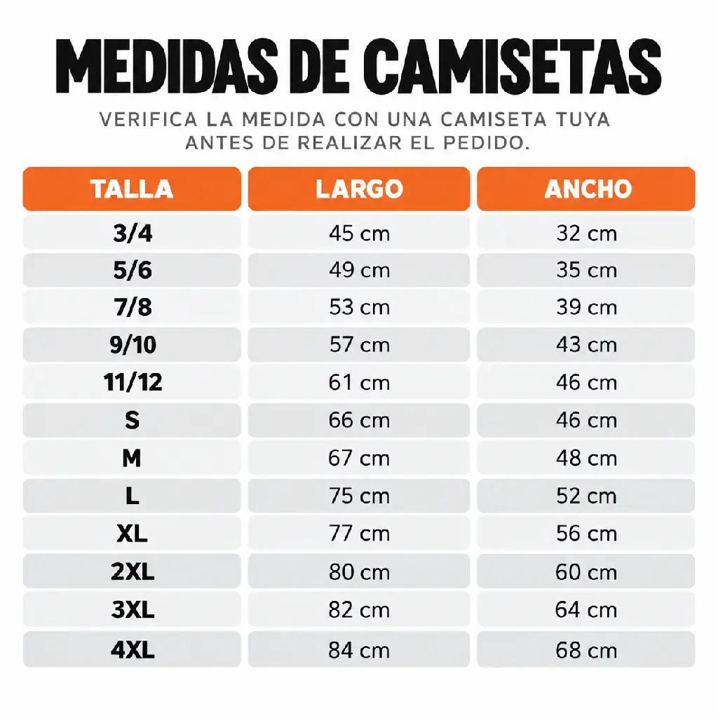 Guía de medidas de camisetas.webp