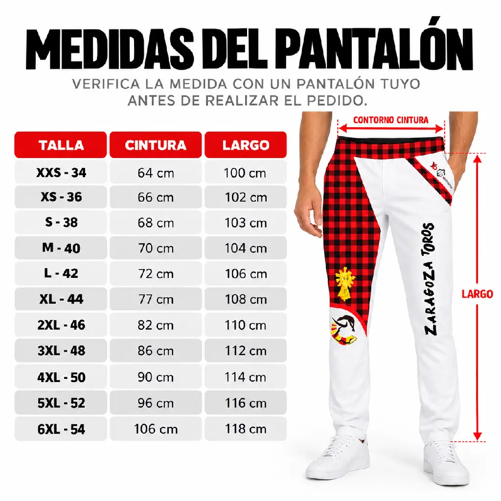 Guía de tallas del pantalón Zaragoza.webp