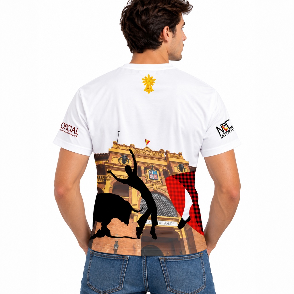 Camiseta Oficial de Recortadores - Feria del Pilar 2026 (M)
